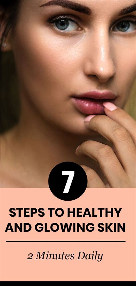 Look At 7 Steps To Get Healthy And Glowing Skin By Taking Out Just 5