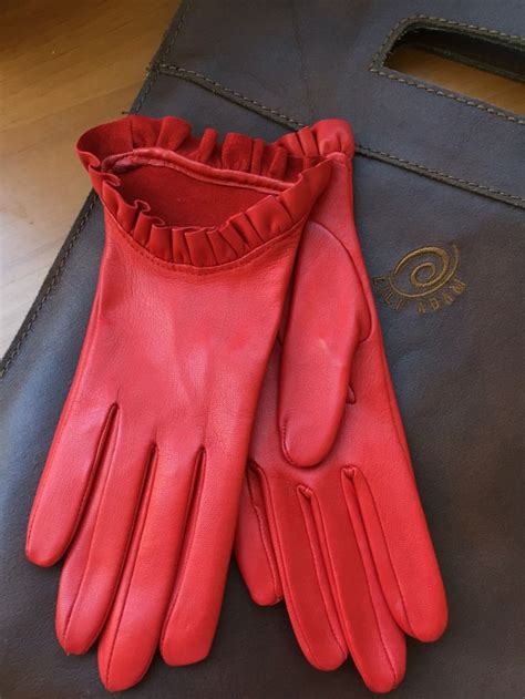 red leather gloves for drivinggloves for ladiesgirls etsy red leather gloves leather
