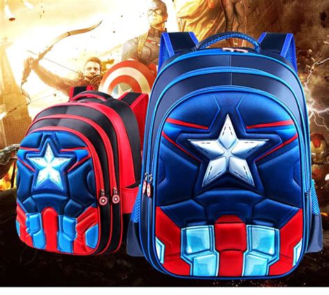 Pendahuluan kegiatan pembelajaran disekolah yang dilaksanakan tidak hanya berupa kegiatan akademi. KKABBYII Tas Sekolah Anak Karakter Kartun Captain America ...