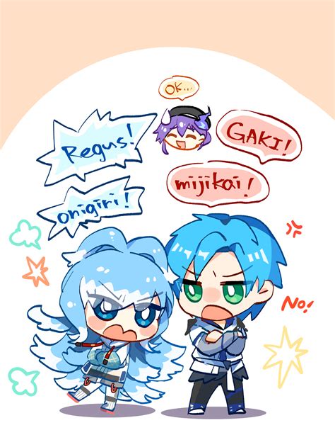 Kobo Kanaeru And Regis Altare (hololive And More) Drawn By