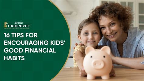 16 Tips For Encouraging Kids Good Financial Habits Youtube
