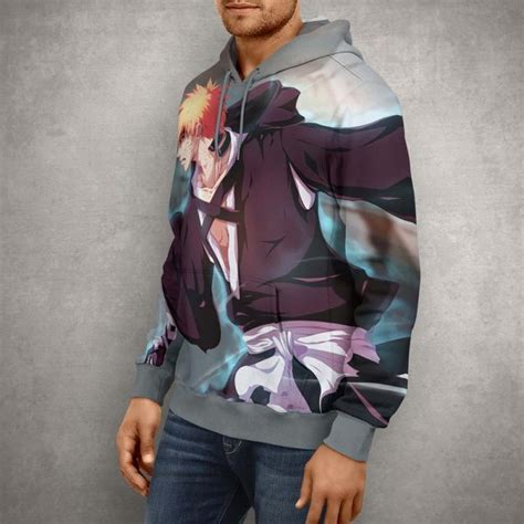 They come in a vast collection characterized take advantage of these superb. Anime Bleach Ichigo Bankai Hoodie - 3D Printed Pullover ...