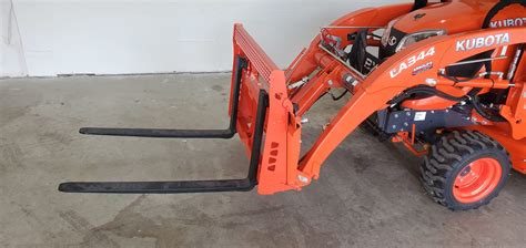 Kubota Bx Quick Attach Ssqa Pallet Forks Ai Products