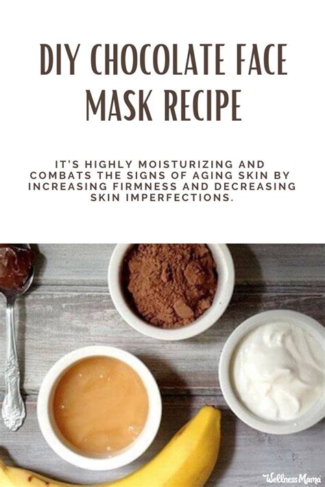 Diy Chocolate Face Mask Recipe Chocolate Face Mask Face Mask Recipe