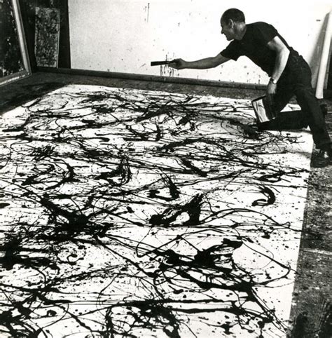 Jackson Pollock By Hans Namuth Te La Do Io Firenze