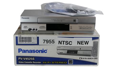Panasonic PV V S VHS Videorecorders NTSC NEW IN BOX VCRShop