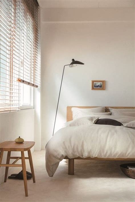 Trendy Japandi Bedroom With Natural Light