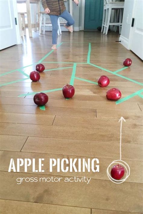 Gold apple in app store. No Prep Gross Motor Indoor Apple Picking Activity | Gross ...