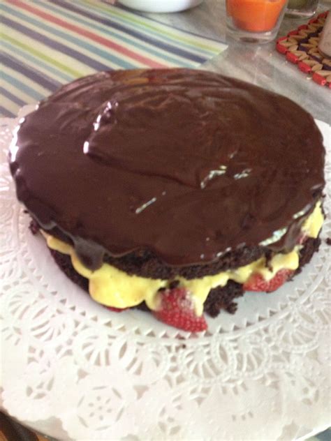 This gluten free chocolate mousse cake is the perfect moist, rich chocolate cake topped with light, eggless chocolate mousse. Lactose free chocolate cake with mousse and gnash and ...