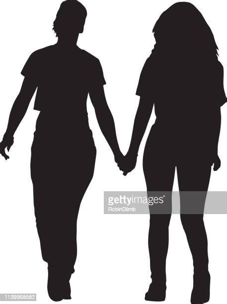 Lesbian Couple High Res Illustrations Getty Images