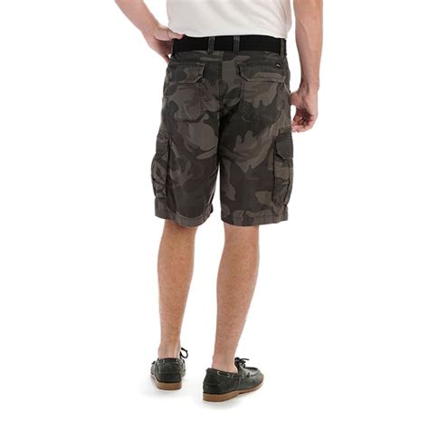 Lee Mens Ripstop Cargo Smoke Camo Shorts