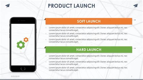Creative Product Launch Free Powerpoint Template