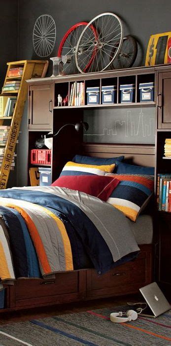 Dorm Room Design Ideas For Guys ~ Bedroom Teenage Boy Boys Teen Bedding