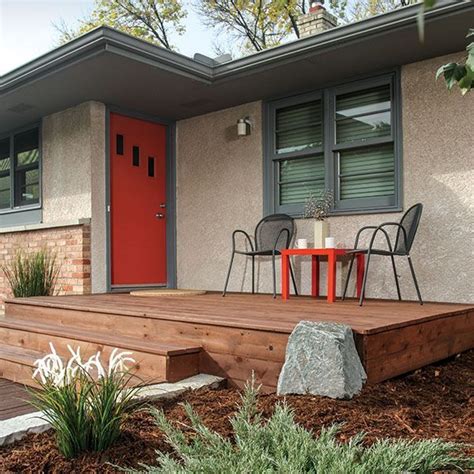 Design and print custom deck. Build a Front Deck over your concrete steps - Handyman ...