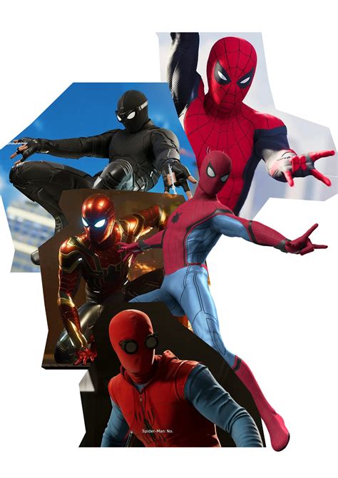 Afiq Khairul Spider Man Suits Poster