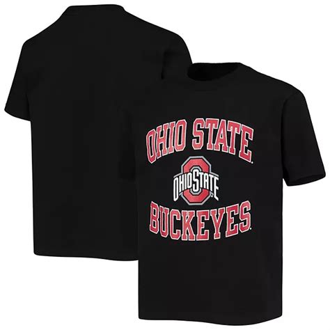 Youth Champion Black Ohio State Buckeyes Circling Team Jersey T Shirt