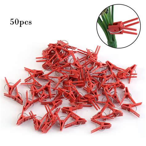 Red Plastic Grafting Clips Plant Hanging Support Best Seeds Online