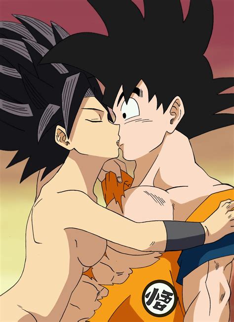 Rule 34 Caulifla Dragon Ball Dragon Ball Super Female Goku Kissing Male Nude Palmetto Hair