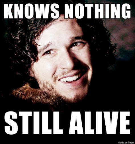 24 Jon Snow Memes That Will Convince You That He Knows Something With