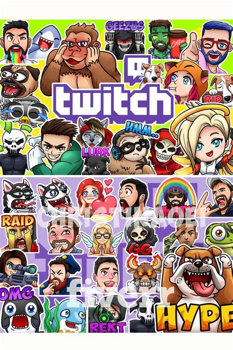 Christinaoei I Will Draw Great Twitch Youtube Emotes Or Badges For