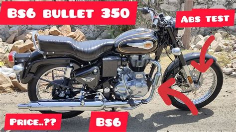 Royalenfield thunder bird 350cc and 500cc. abs test of royal enfield bullet standard 350 cc bs6 2020 ...