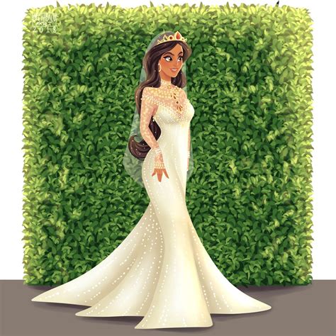Jasmine As A Bride Best Disney Princess Fan Art Popsugar Love Uk Photo 43