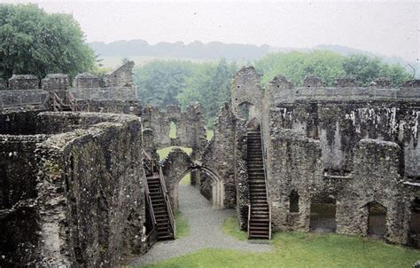 Notable For Its Perfect Circular Design Restormel Castle Is One Of The