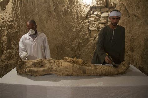 Antiquities Minister Hopes Recent Discovery Of 2 Ancient Tombs In Egypt