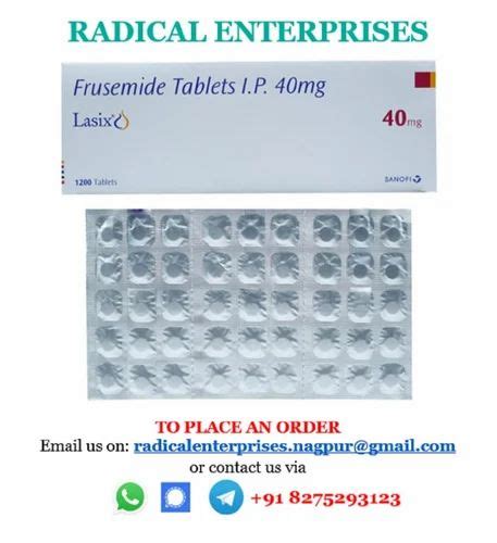 Furosemide Mg Tablets At Best Price In Nagpur Id