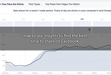 How To Use Insights To Find The Best Time To Share On Facebook