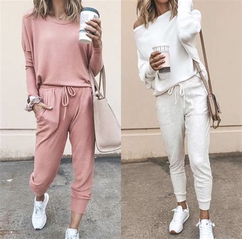 Two Piece Pant Set Jumpsuit Street Style Style Inspiration Pink