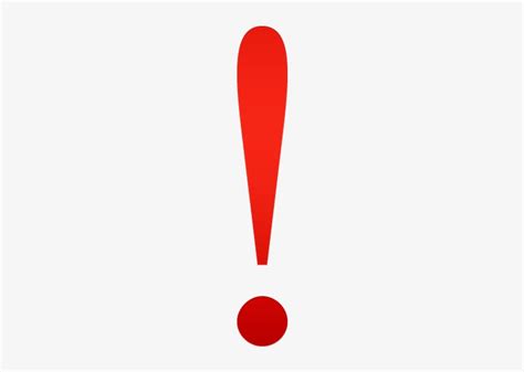 Red Exclamation Point Png Graphic Exclamation Point Transparent Png