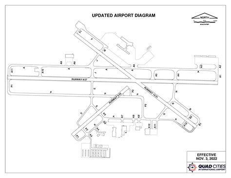 Runway And Airfield Maps Quad Cities International Airport