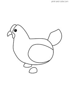 Adopt Me coloring pages | Print and Color.com