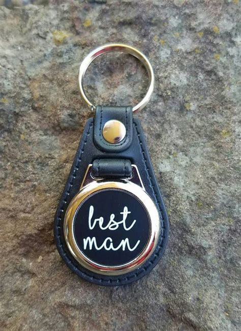 Keychain Best Man Keychain Groomsmen T Best Man T Bridal Etsy