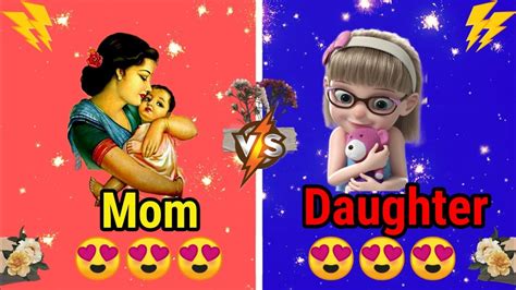 Mom Vs Daughter👩‍👦🤷 Mom Vs Daughter Challenge 🤗 Mom And Daughter😍🥰