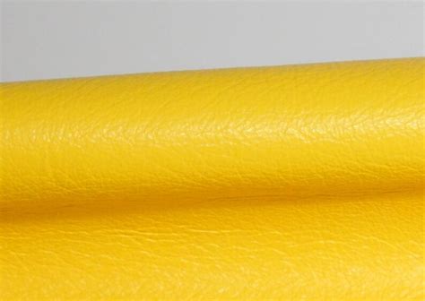 Genuine Leather Pieces Natural Full Grain Leather Yellow Etsy