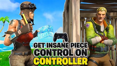 How To Have Insane Piece Control On Controller Fortnite Fortnite Ps4