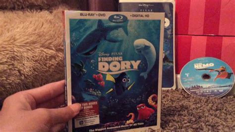 VHS DVD And BLU RAY Finding Nemo And Finding Dory In Challenge YouTube