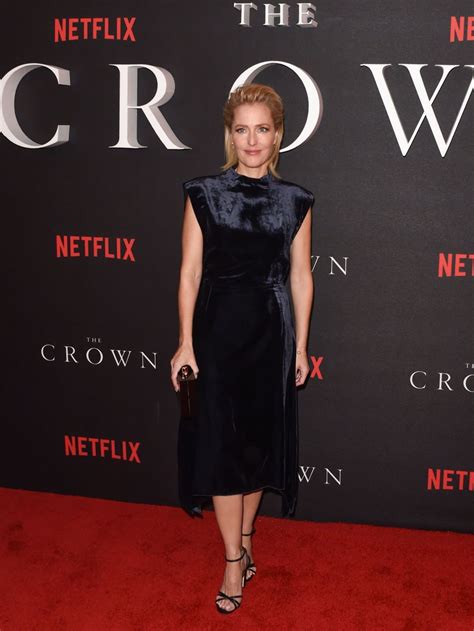 I had to get to a. GILLIAN ANDERSON at The Crown, Season 3 Premiere in London ...