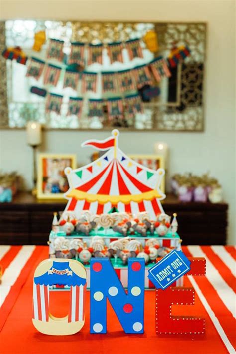 Karas Party Ideas The Greatest Showman Circus Birthday Party Kara