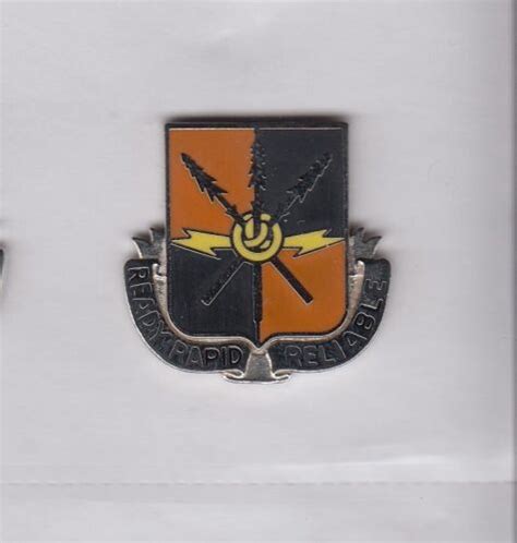 Us Army 442nd Signal Battalion Crest Dui Badge V 21 Ebay