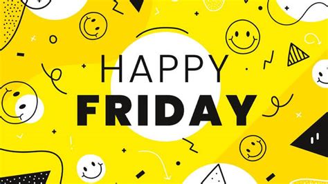 Download Happy Friday Text Art Wallpaper