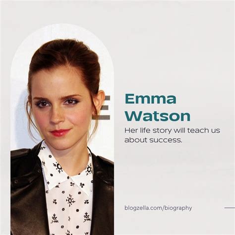 Emma Watson Her Life Story Will Teach Us About Success Emma Watson