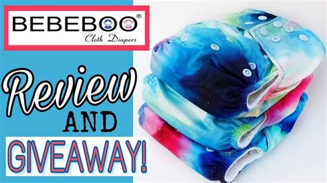 Bebeboo Ai2 Cloth Diaper Review And Giveaway Youtube