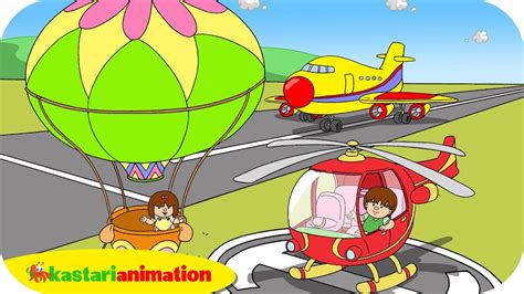 Gambar mewarnai tema air api dan udara.gambar anak tk. Gambar Pesawat Dalam Bentuk Kartun | Bestkartun