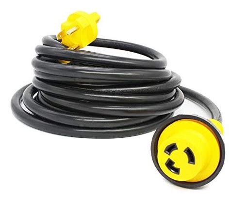 X Haibei Rv Extension Power Cord 30a Twist Lock 30 Amp Male To 30 Amp