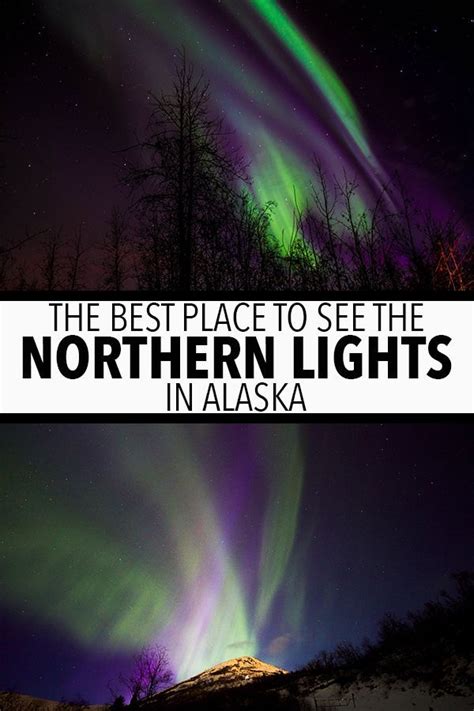Quick tips for aurora spotting: The Best Places To See The Northern Lights in Alaska | The ...