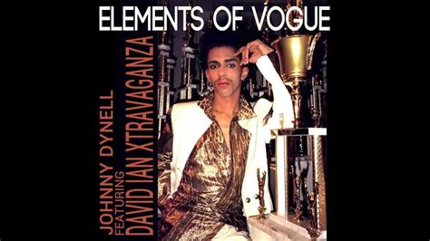 Elements Of Vogue David Depinos 1989 Original Mix Johnny Dynell Feat