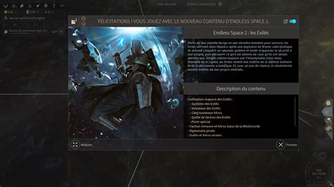 I've been thinking of running a pathfinder game set on auriga from endless legend (for those of you who don't know, it's a 4x by amplitude studios). Endless Space 2 - Les Exilés de retour ! - Game-Guide